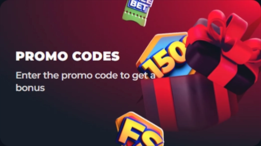 bonus-1 Promo codes banner with gift box