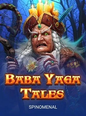 Baba Yaga Tales old witch with candle crown